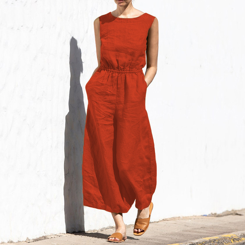 High waist jumpsuit