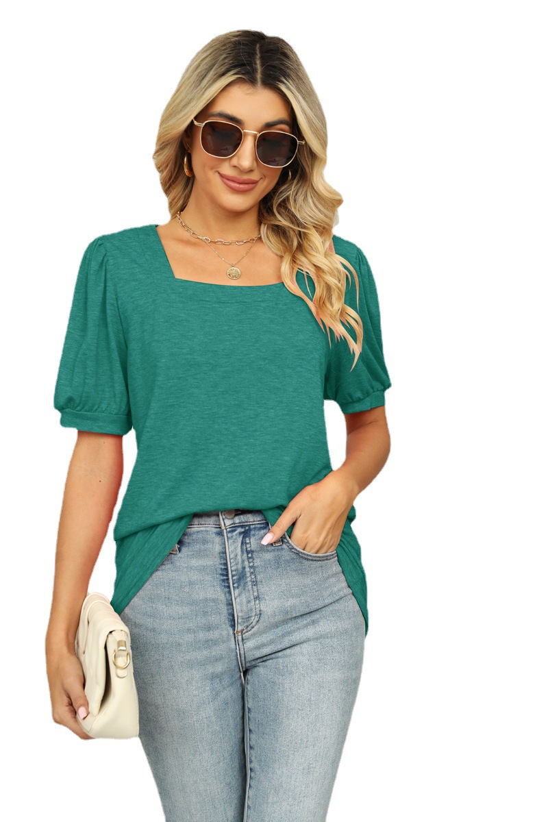 Bubble sleeve shirt