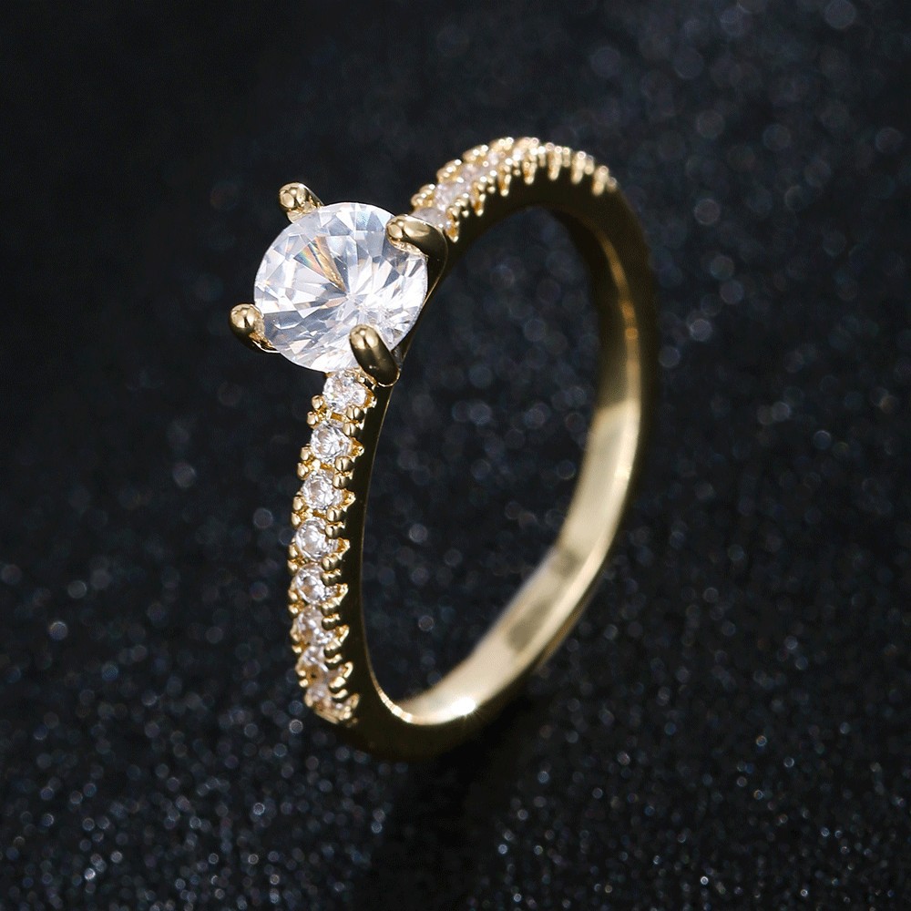 Zircon ring