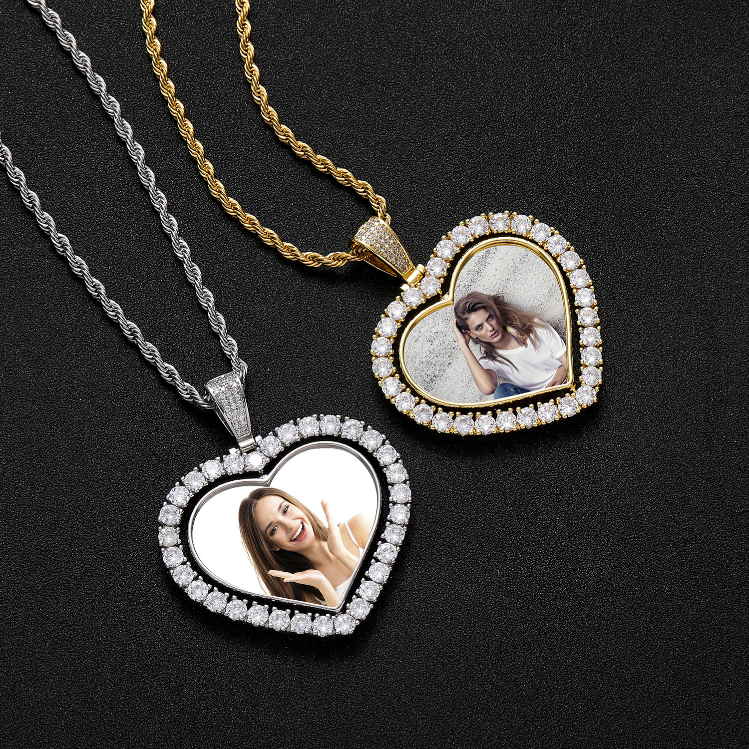 Love photo necklace