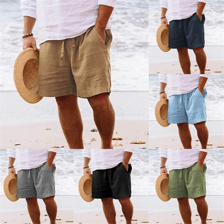 Men's linen shorts