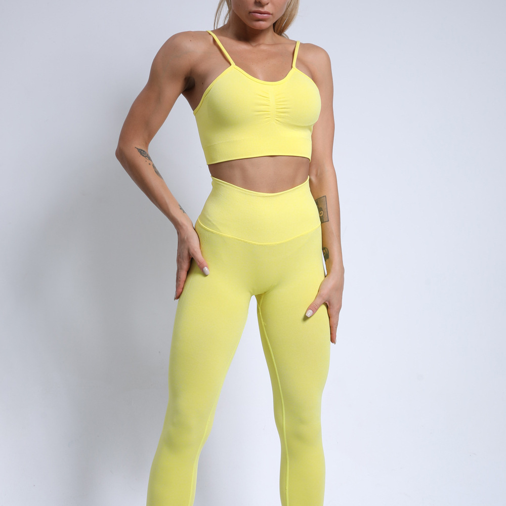 Sling fitness two-piece suit