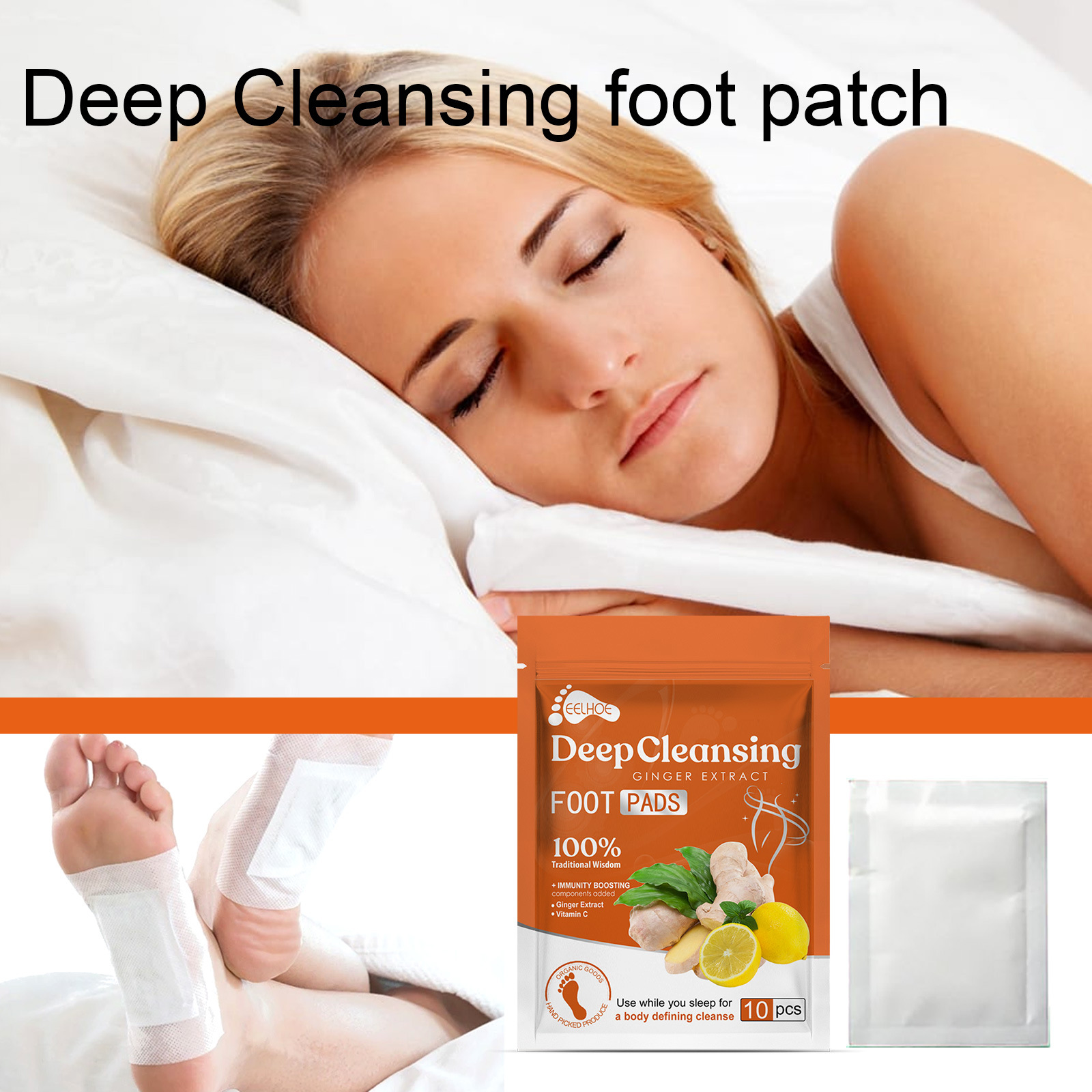 Ginger foot patch