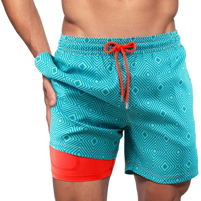 Men's double beach pants