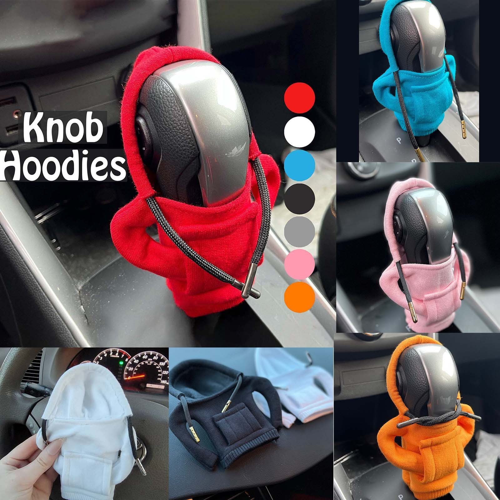 New creative car gear lever hooded cover small sweatshirt decoration gear lever hoodie decoration wholesale spot