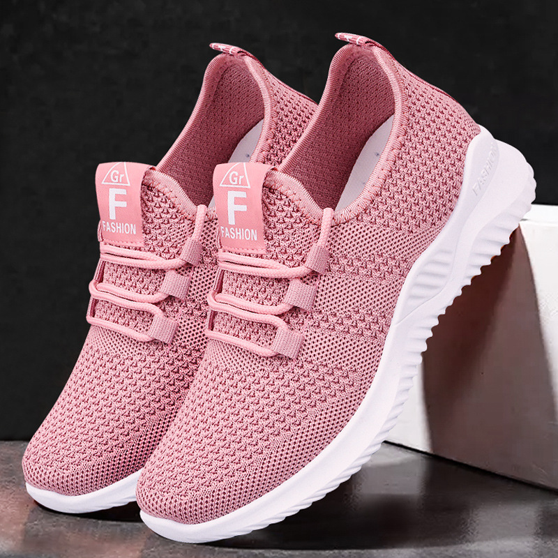 Lightweight casual shoes, running shoes, breathable and non-tiring women's shoes, soft soles, sports shoes for women