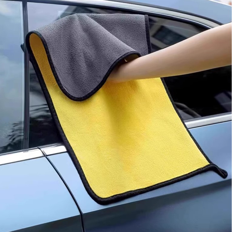 Car wash towel Thick large absorbent coral fleece car wipe towel Double-sided car wash cloth Car cleaning towel
